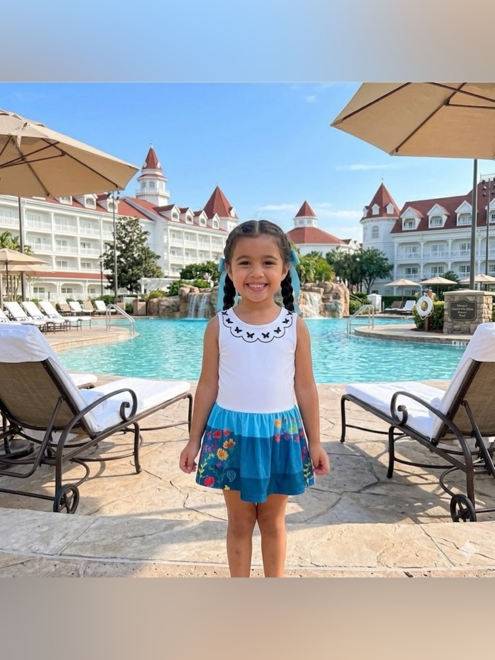 Only Little Once Disney Encanto High Quality Swim Size 6/7